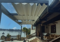 Open Motorized Awning